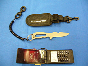 SCUBA PRO　チタニウムショートナイフ